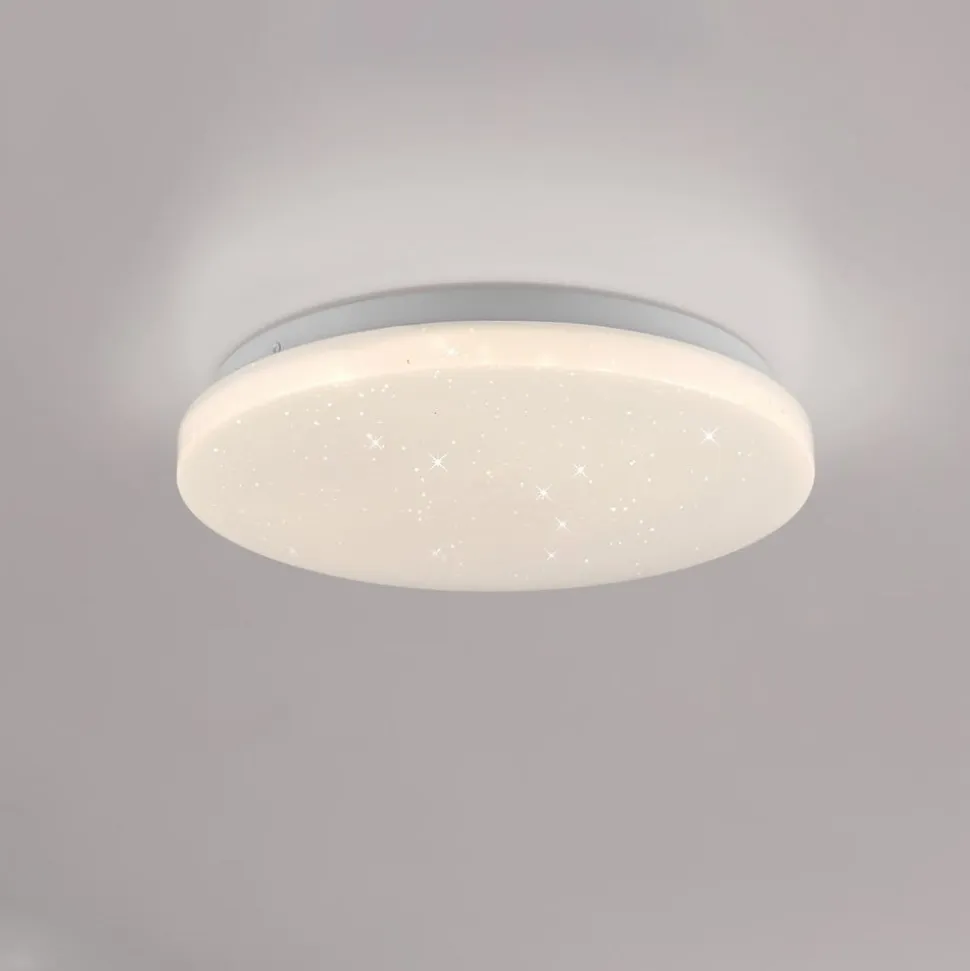 JUST LIGHT. Loftlampe Uranus, plast, 3.000 K