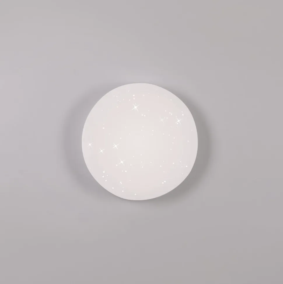 JUST LIGHT. Loftlampe Uranus, plast, 3.000 K