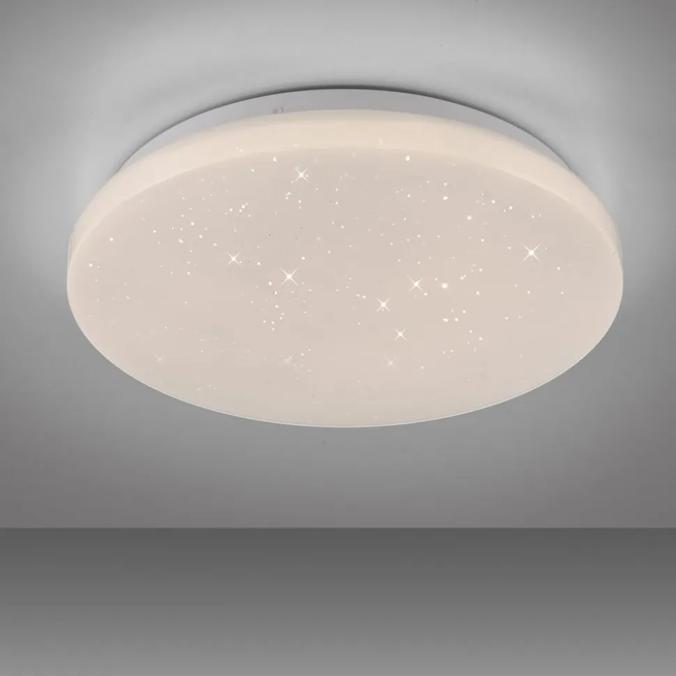 JUST LIGHT. Loftlampe Uranus, plast, 3.000 K