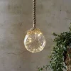 Jutta LED-dekorationslampe, glaskugle, Ø 15 cm