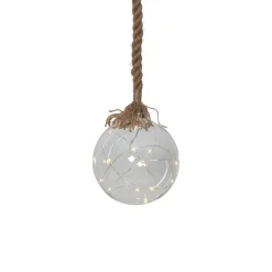 Jutta LED-dekorationslampe, glaskugle, Ø 15 cm