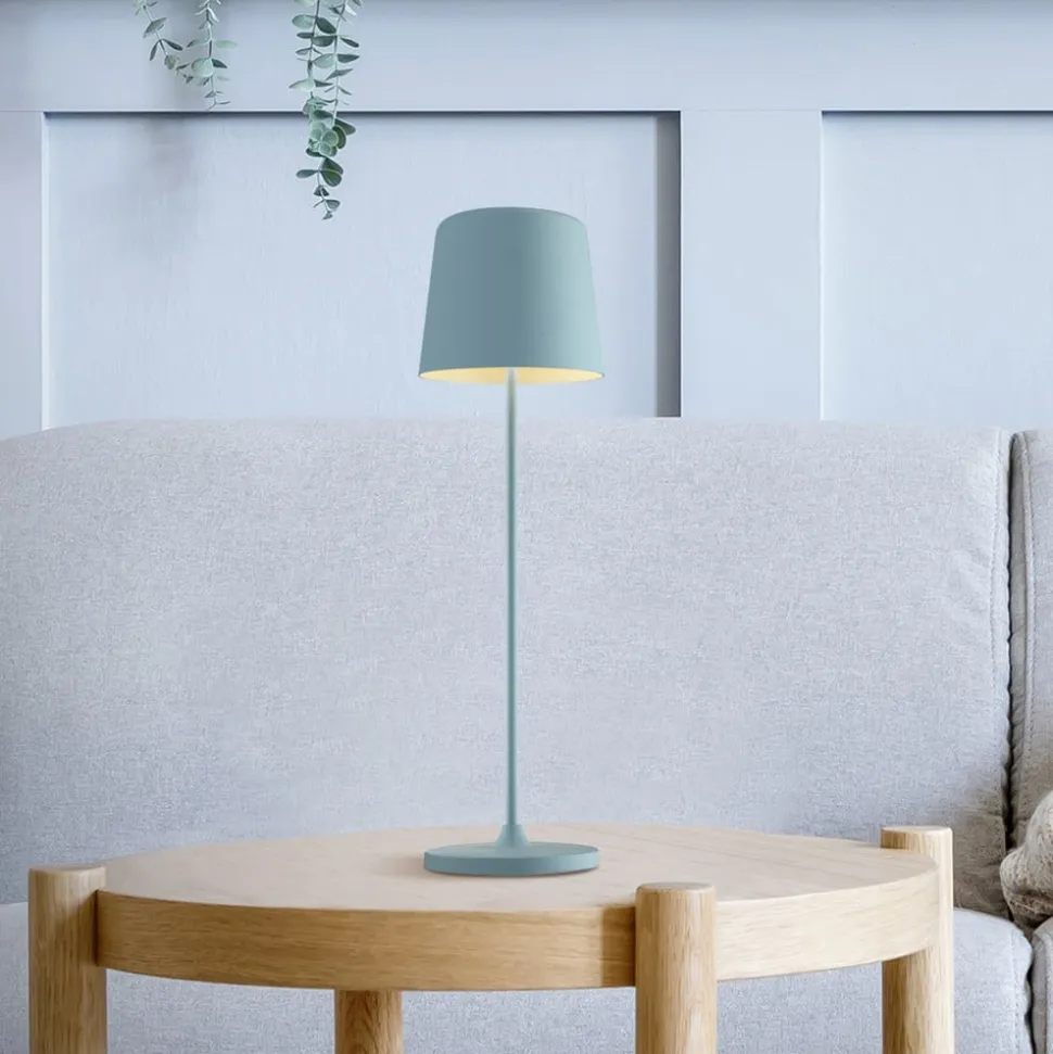 Kaami LED-bordlampe, dæmpbar, lyseblå