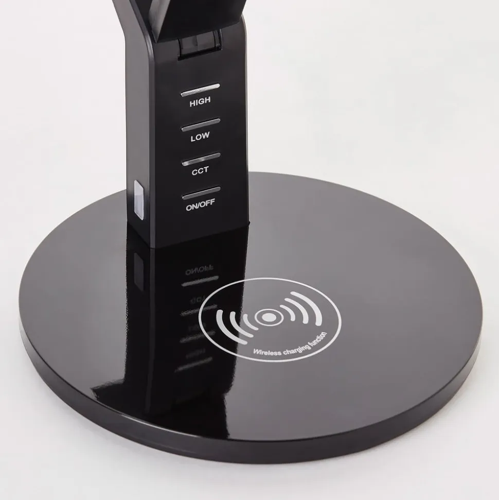 Kaila LED-skrivebordslampe, sort
