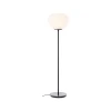 Kaizen gulvlampe, højde 140 cm, opal, glas/metal