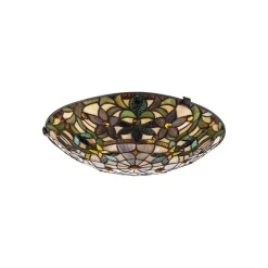 Kami loftlampe i Tiffany-stil