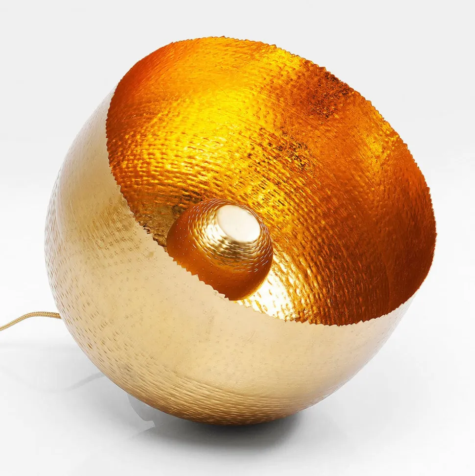 KARE Apollon bordlampe, mat guld, Ø 35 cm