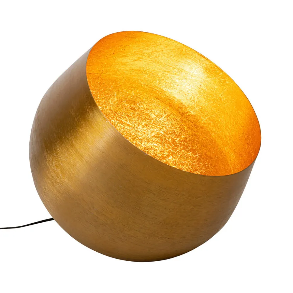 Kare Apollon gulvlampe, guld, Ø 50 cm