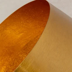 Kare Apollon gulvlampe, guld, Ø 50 cm