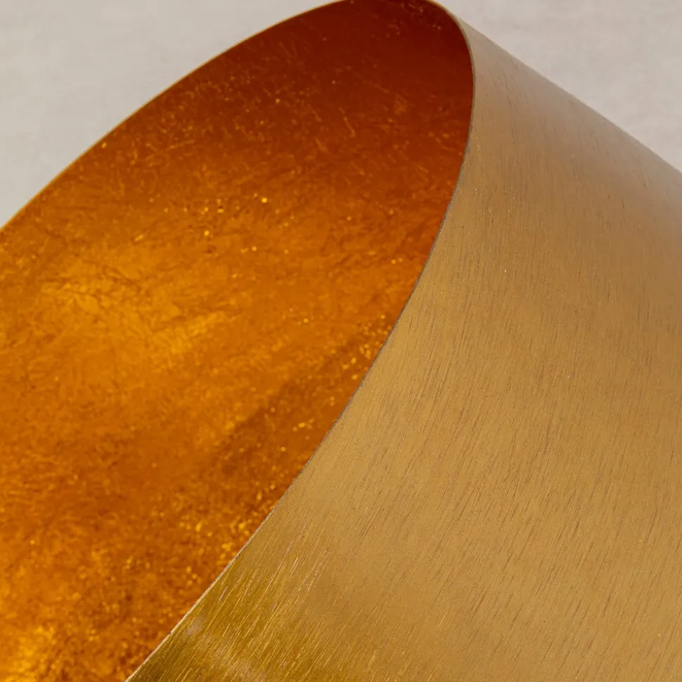 Kare Apollon gulvlampe, guld, Ø 50 cm