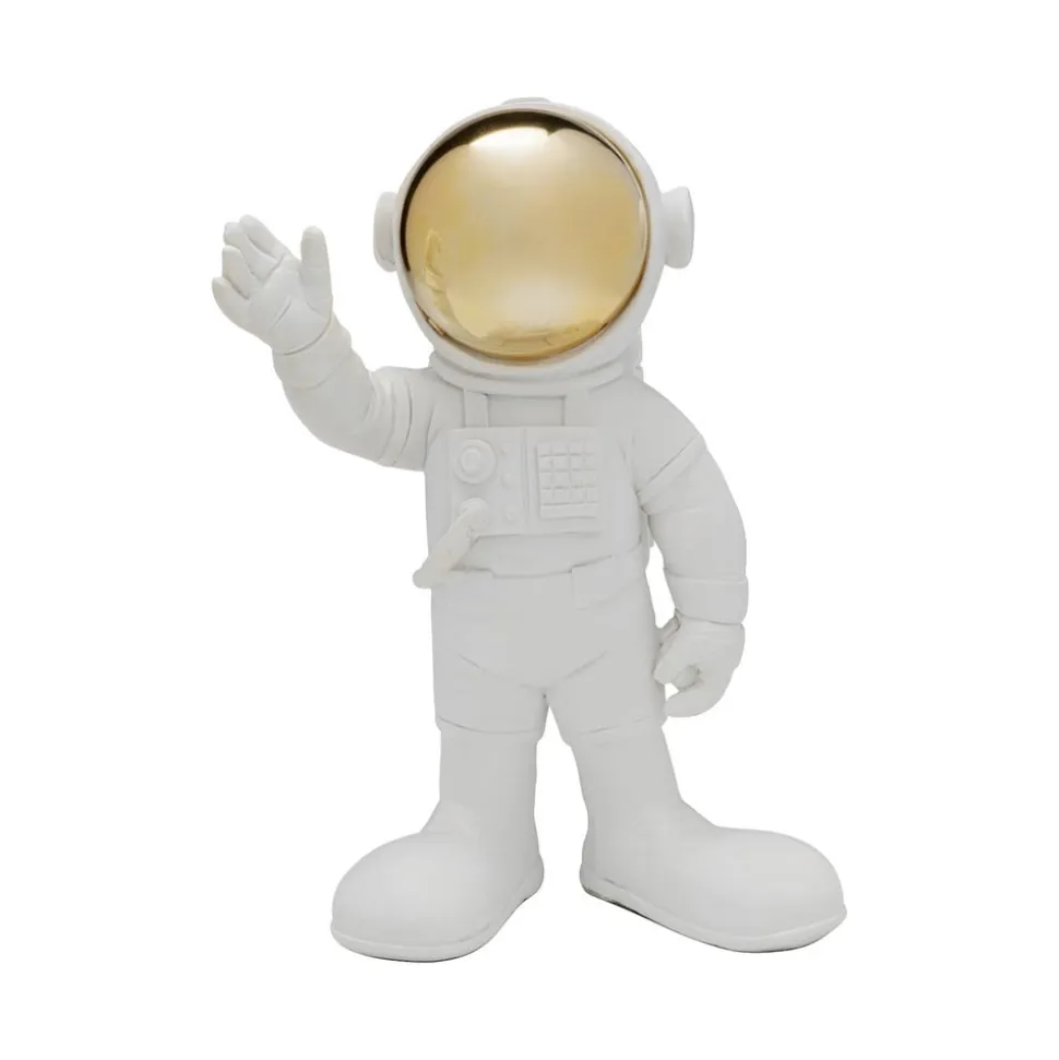 KARE dekorationsfigur Welcome Astronaut, højde 27 cm, hvid