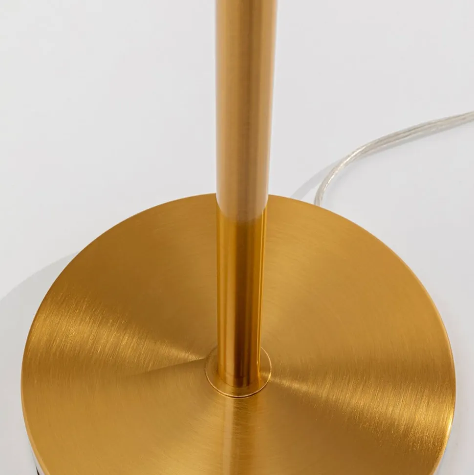 KARE Feather Palm gulvlampe med fjer, hvid