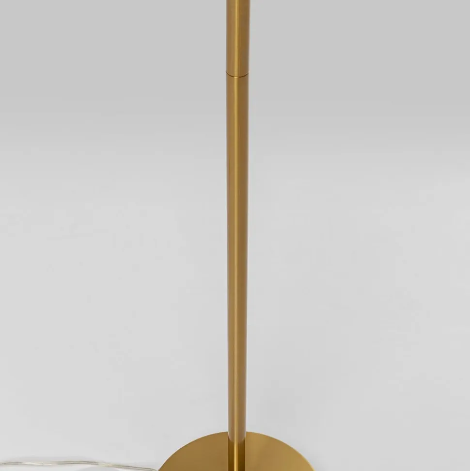KARE Feather Palm gulvlampe med fjer, rustrød