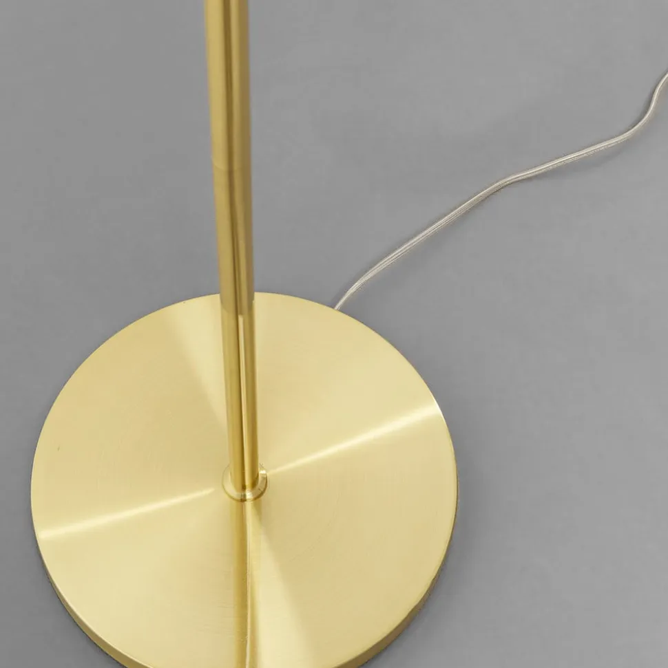KARE gulvlampe Allegra, guld/blå/rosa, 165 cm høj, E14
