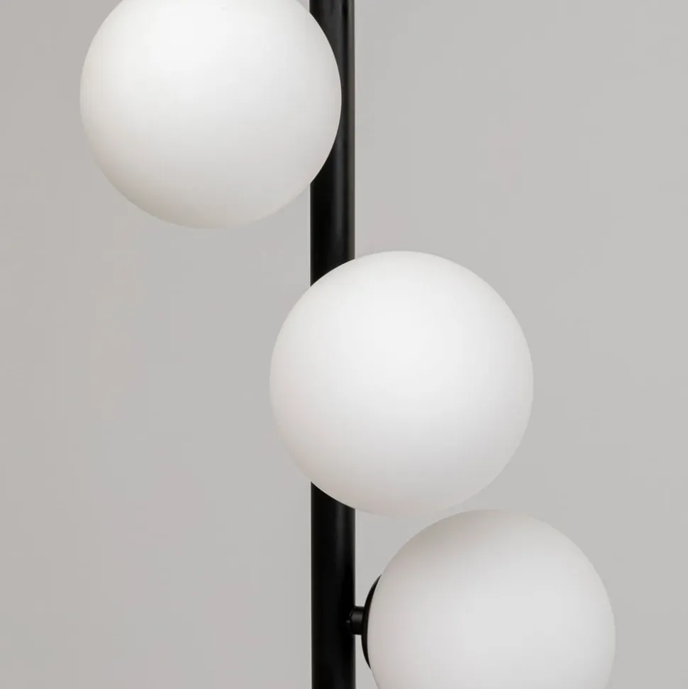 KARE Gulvlampe Scala Balls, sort, 160 cm, G9