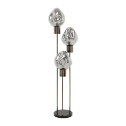 KARE Gulvlampe Supernova, røggrå, glas, 160 cm, E27