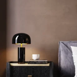 KARE Loungy bordlampe, sort
