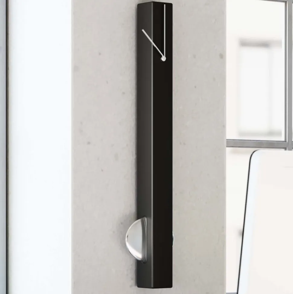 KARE Pendul-vægur, aluminium, sort