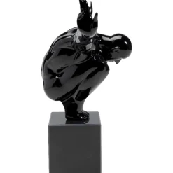 KARE pyntegenstand Athlet Black Lille, sort, bredde 43 cm