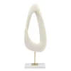 KARE Soft Shape dekorativt objekt, høj form, hvid, støbt sten