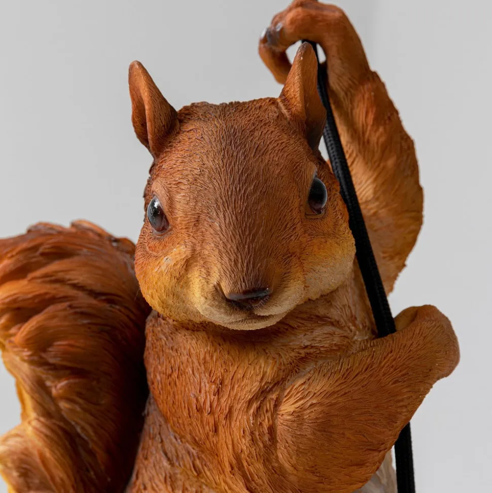 Kare Squirrel hængelampe med egernmodel
