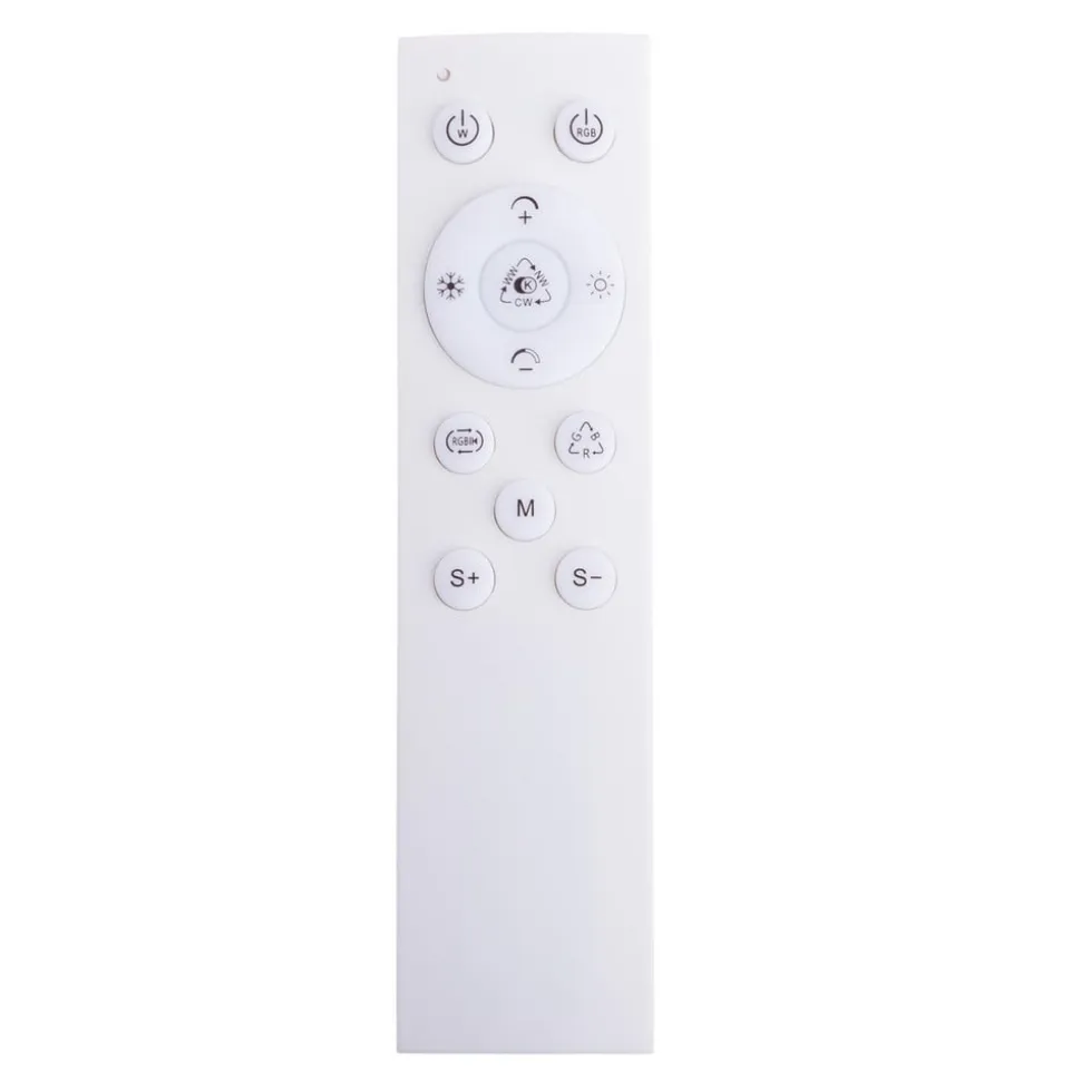 Karl LED-loftslampe, CCT, RGB-baggrundsbelysning, Ø 54 cm
