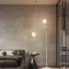 Karman Atmosphere udendørs loftlampe, hvid, 133 cm, plast
