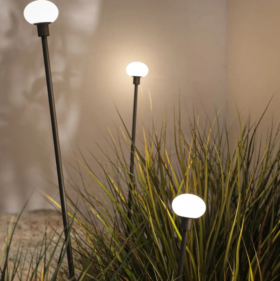 Karman LED-lampe med jordspyd MINUIT, højde 160 cm, sort, IP65
