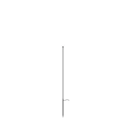Karman LED-lampe med jordspyd MINUIT, højde 105 cm, sort, IP65