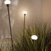 Karman LED-lampe med jordspyd MINUIT, højde 210 cm, sort, IP65