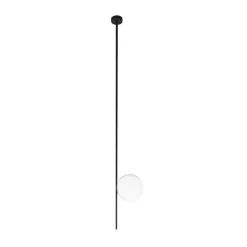 Karman udendørs loftlampe Atmosphere sort 133 cm plast