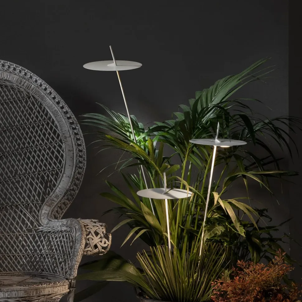Karman Xana LED-hængelampe, hvid, højde 130 cm