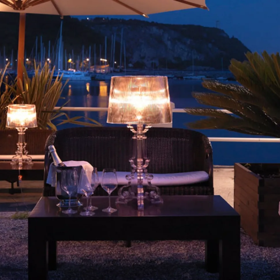 Kartell Bourgie - LED-bordlampe, transparent