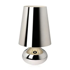 Kartell Cindy LED-bordlampe, platin metallisk