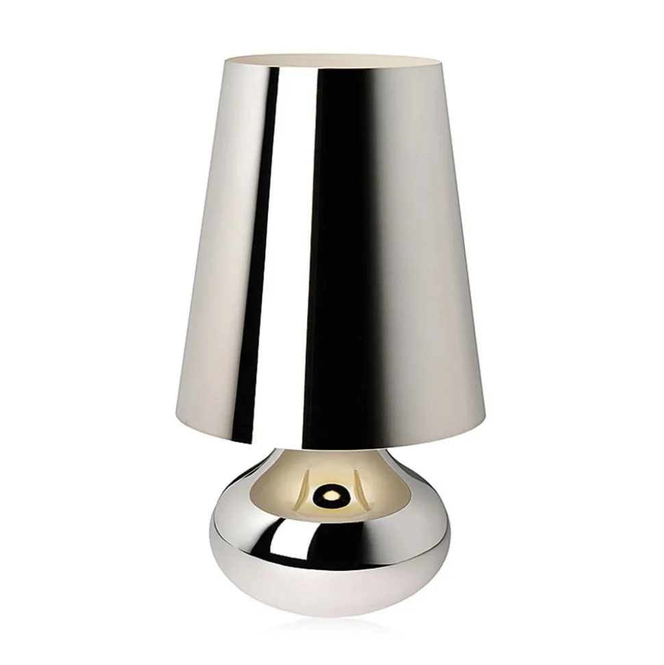 Kartell Cindy LED-bordlampe, platin metallisk