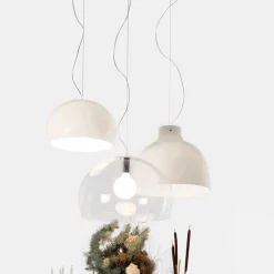 Kartell FL/Y - LED-pendellampe, hvid blank