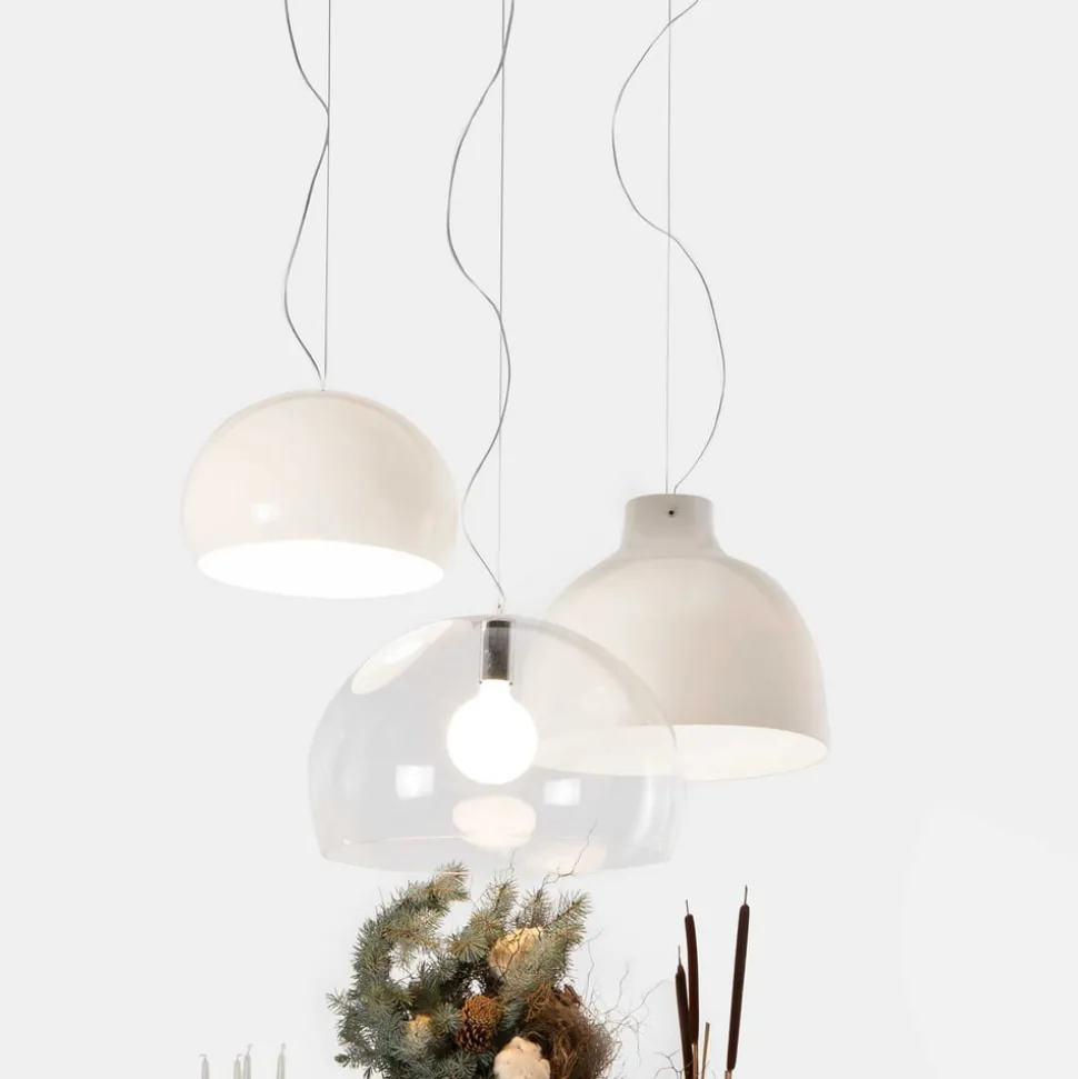 Kartell FL/Y - LED-pendellampe, hvid blank