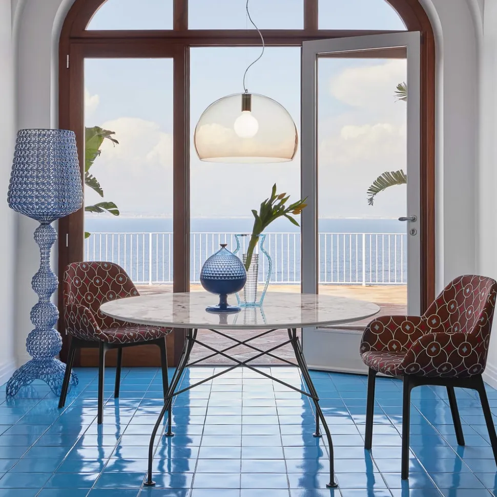 Kartell Kabuki - LED-gulvlampe, lyseblå