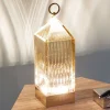 Kartell Lantern LED-bordlampe, bernstein IP54