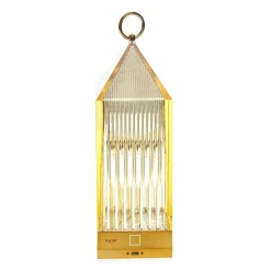 Kartell Lantern LED-bordlampe, bernstein IP54