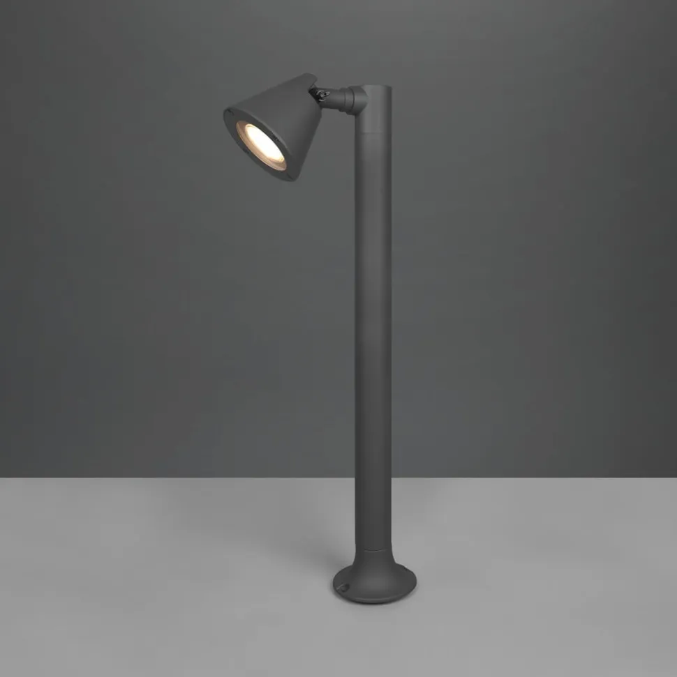 Kaveri sokkellampe af aluminium, antracit
