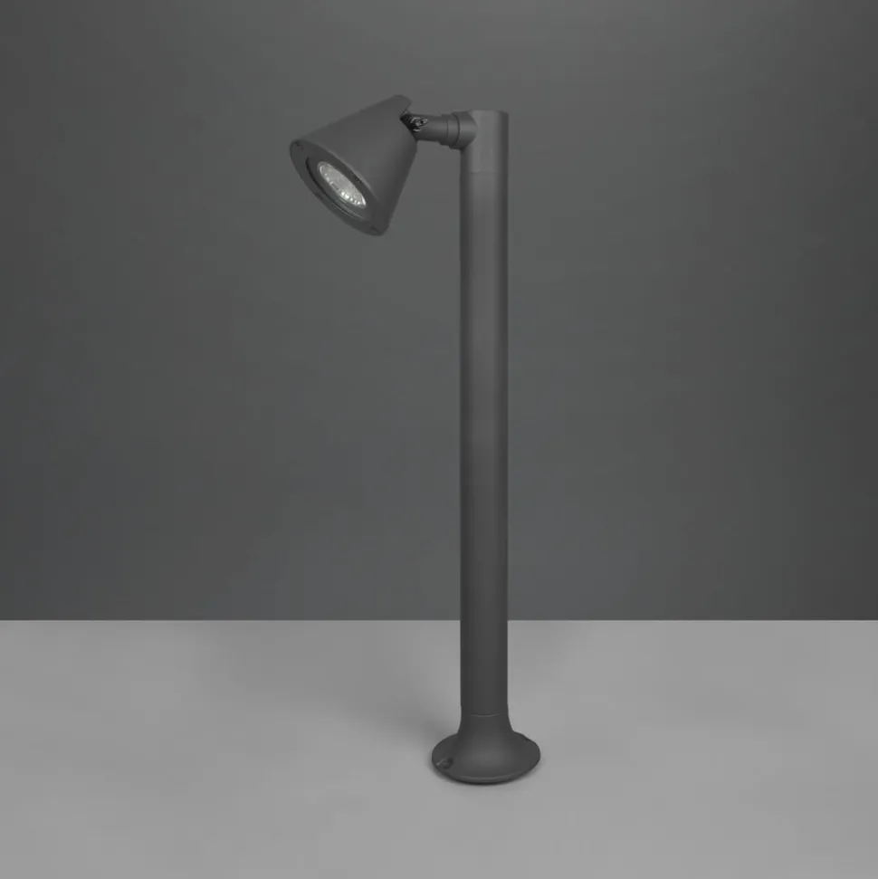 Kaveri sokkellampe af aluminium, antracit
