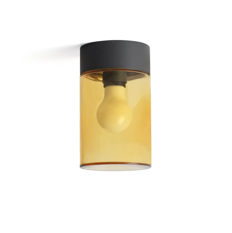 Kila udendørs loftlampe, ravgul