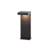 KLEWE LED-solcellelampe ALA GROUND MINI, antracit, 40 cm, IP65