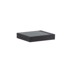 KLEWE LED-solcellelampe ALA WALL, antracit, aluminium, IP65