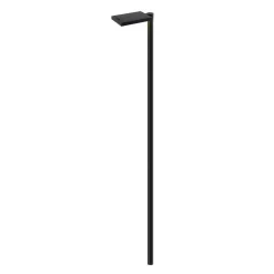 KLEWE LED-solcellelampe LINK uden stang, antracit, IP65