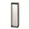 KLEWE LED-solcellelampe RADIA MAXI MOON, antracit, 50 cm, IP65