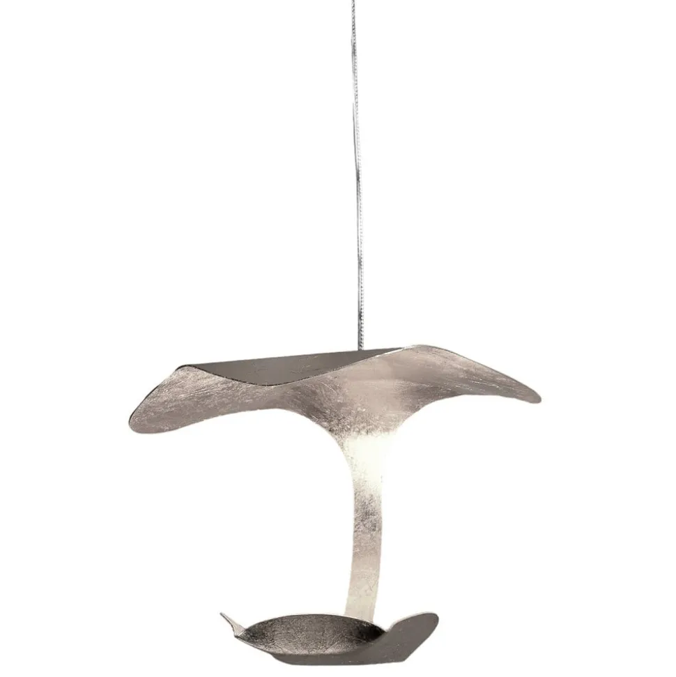 Knikerboker Le Gigine LED-hængelampe, sølv