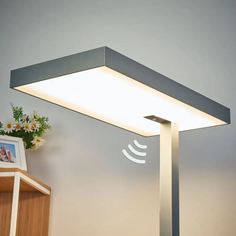 Kontor LED-gulvlampen Nora med bevægelsessensor