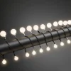 Kuglelampekæde LED varm hvid 80-flg.