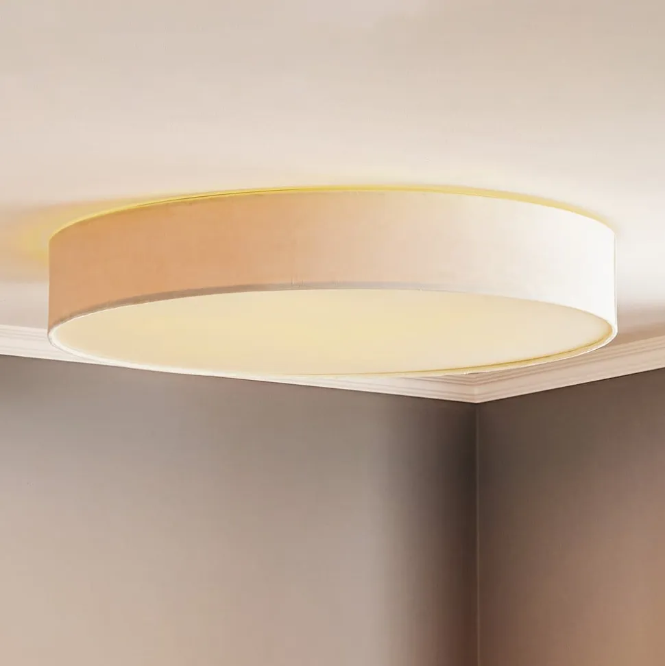 Laguna loftslampe, creme, Ø 100 cm